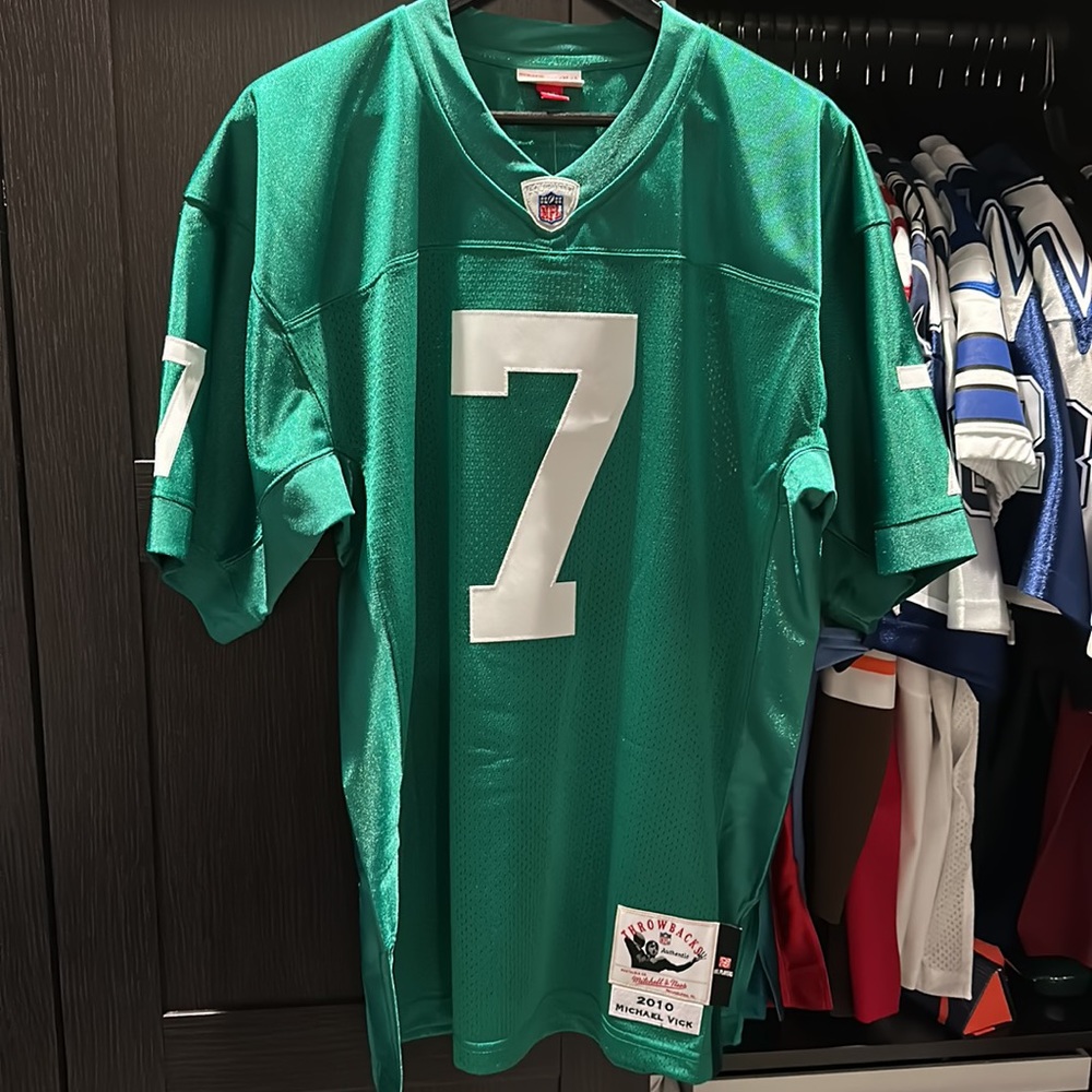 Michael Vick Philadelphia Eagles NFL Mitchell & Ness 2010 Authentic Jersey 48/XL